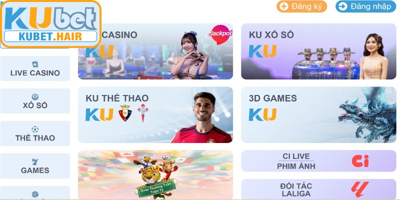 KU Casino đã trở thành cái tên đẳng cấp và uy tín